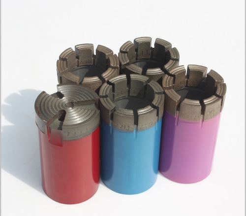 Thin-walled diamond drill bits