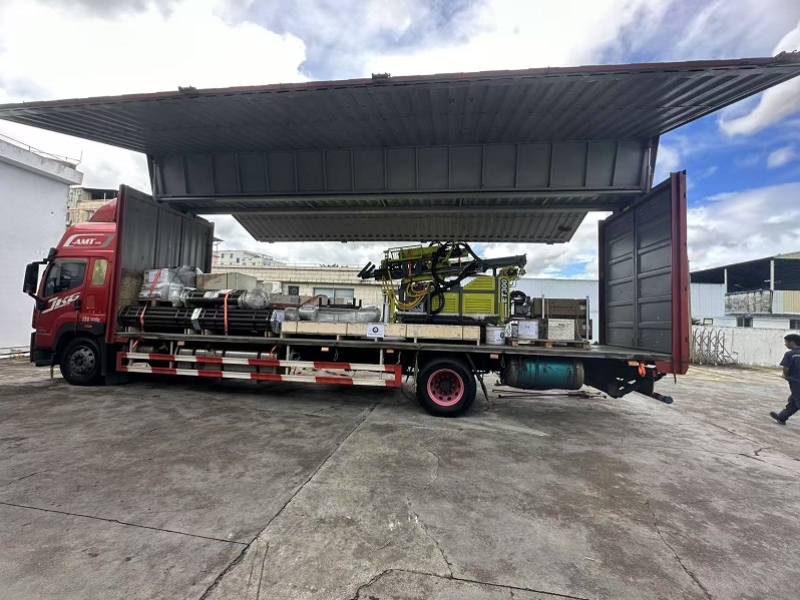 Drillmaster Core Drill Rig Shipped to Africa